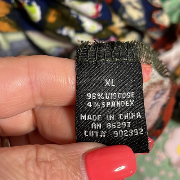 Vertigo Paris colorful tie dye stripe sundress bohemian DEEP OPEN BACK sz XL - Picture 6 of 12